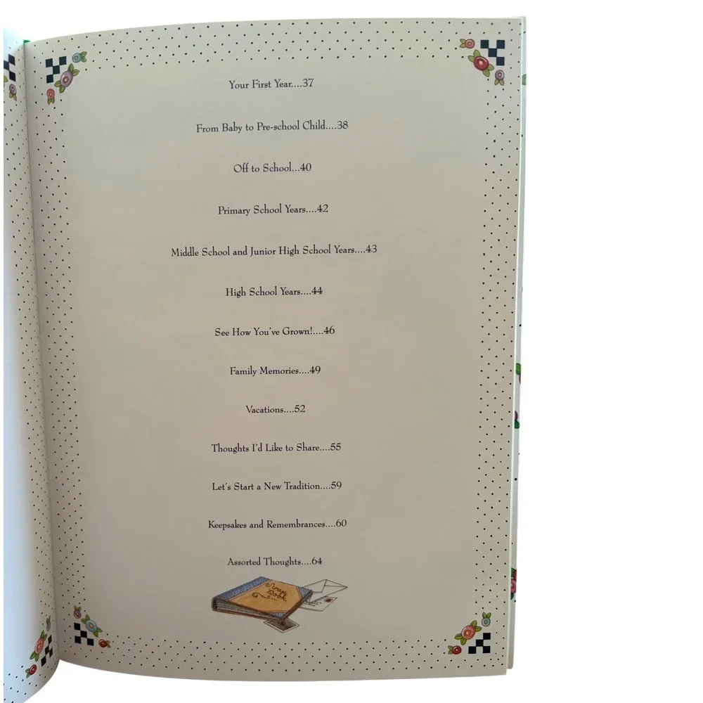 Mary Engelbreit A Mothers Journal Collection of Family Memories Hardcover 1993
